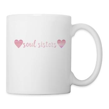 Freundinnen - Soul Sister - Tasse - Weiß - Rechts