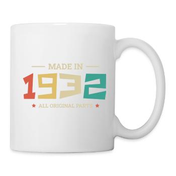 Legendär seit 1932 Original 1932 - Tasse - Weiß - Rechts