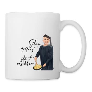 Rieser Grantler // Illustration - Mug blanc - blanc - Droite