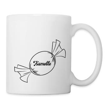 Kamelle - Kölner Karneval - Tasse - Weiß - Rechts
