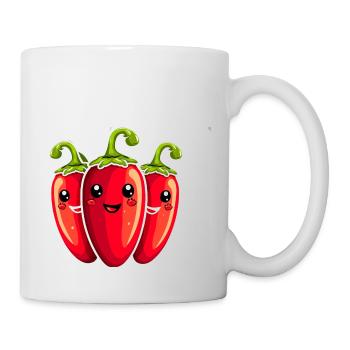 Chili - Tasse - Weiß - Rechts