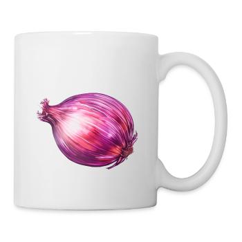 Onion red - Mug - white - Right