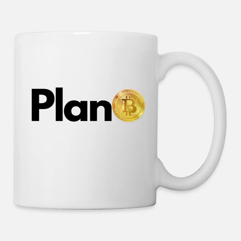 Krypto Plan BITCOIN 2 BTC - Tasse - Weiß