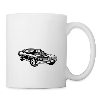 Car I'm Not Old I'm Classic Funny Car Graphic - Mug - white - Right
