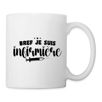 In short, I'm a nurse - Mug - white - Right