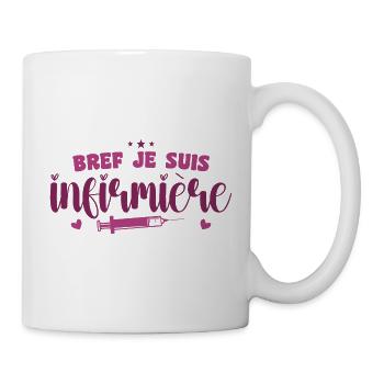 In short, I'm a nurse - Mug - white - Right