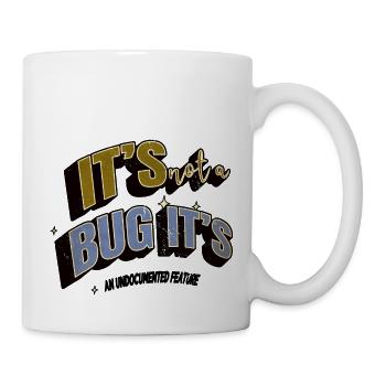 programming coding funny quote quote data science - Tasse - Weiß - Rechts