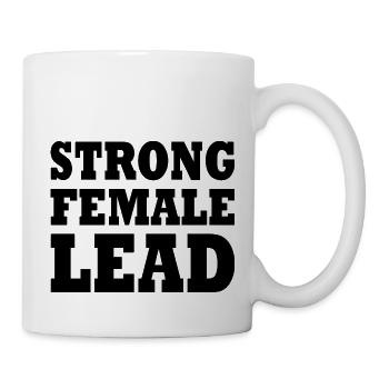 Strong female lead - Mug blanc - blanc - Droite