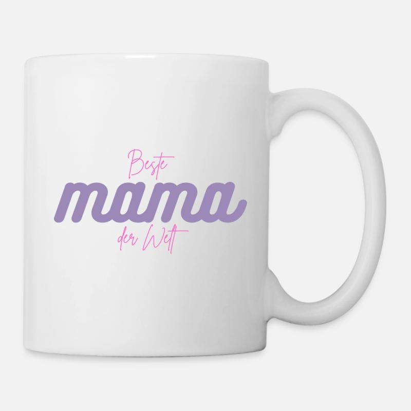 Beste Mama der Welt - Tasse - Weiß