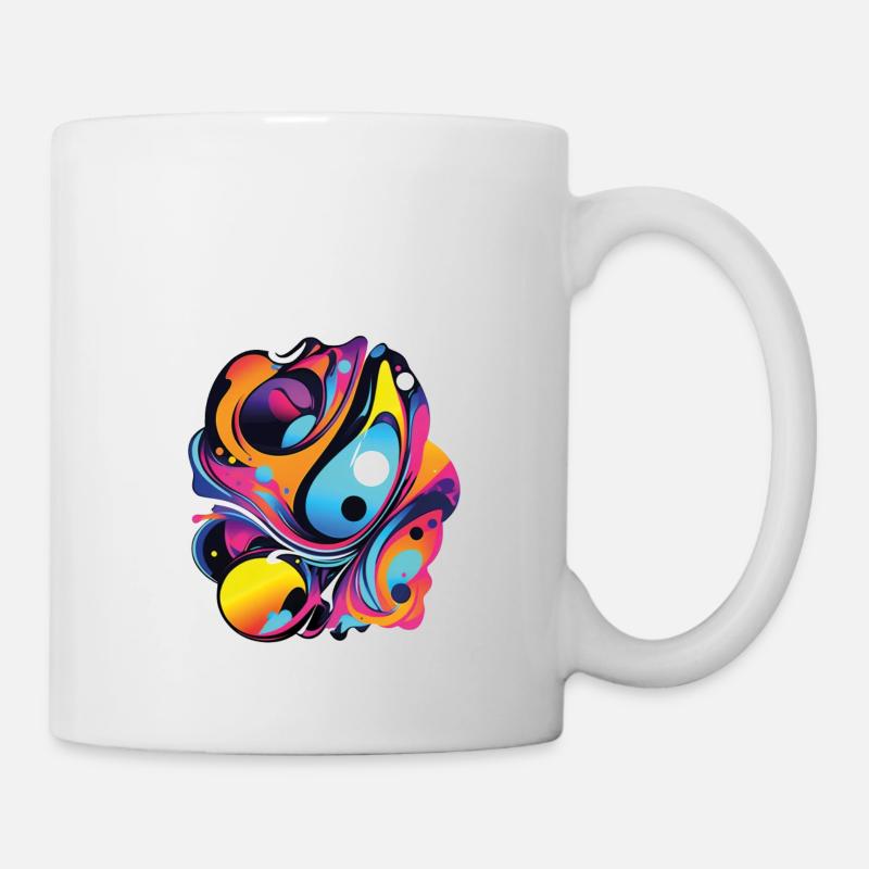 L’art de la conscience : l’explosion de la créativité - Mug blanc - blanc