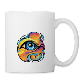 Eye of the Universe: A Cosmic Journey - Mug - white - Right