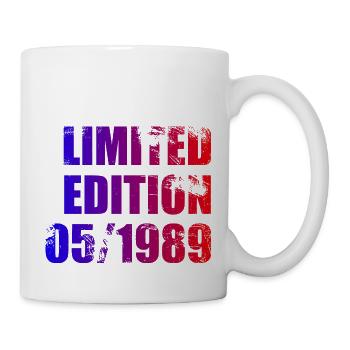 35e anniversaire édition limitée 05/1989 - Mug blanc - blanc - Droite