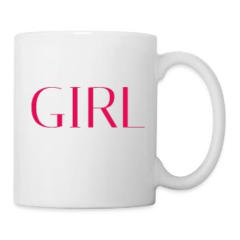 FILLE - Mug blanc - blanc - Droite