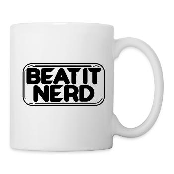 Beat it Nerd 17 - Mug - white - Right