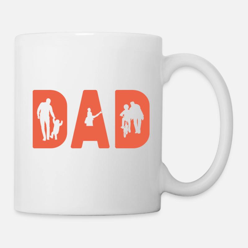 Dad. A gift for Dad. Father's Day. - Mug - white