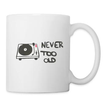 Platine Vinyle - Mug blanc - blanc - Droite