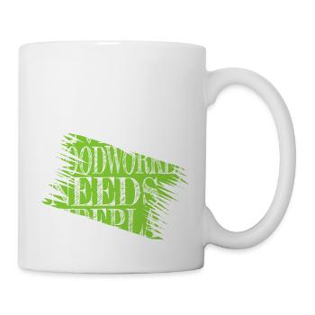 Abattage Hobbyists Union Charpentier Tshirts Geek - Mug blanc - blanc - Droite