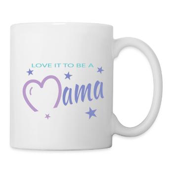 Mama - Tasse - Weiß - Rechts