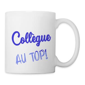 RETRAITE. RETRAITE. RETRAITEE. SENIOR. MAMIE. PAPY - Mug blanc - blanc - Droite