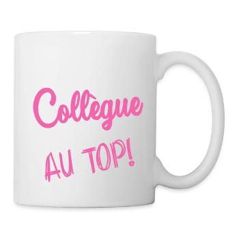 RETRAITE. RETRAITE. RETRAITEE. SENIOR. MAMIE. PAPY - Mug blanc - blanc - Droite