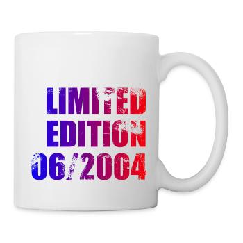 20e anniversaire édition limitée 06/2004 - Mug blanc - blanc - Droite