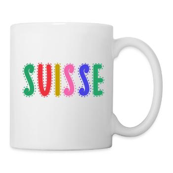 SUISSE. PAYS - Mug blanc - blanc - Droite