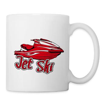 Jetski - Tasse - Weiß - Rechts