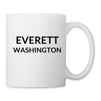 Everett, Washington, USA - Mug - white - Right