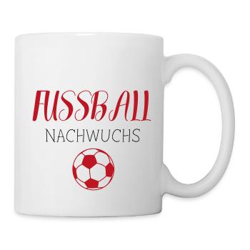 FUßBALL NACHWUCHS - Tasse - Weiß - Rechts