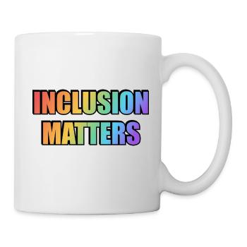 Inclusion Matters Rainbow - Mug - white - Right