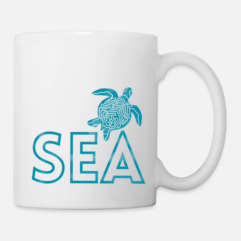 MER - Mug blanc - blanc