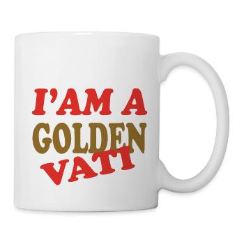 GOLDENER VATI - Tasse - Weiß - Rechts