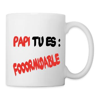 Grandpa you're great - Mug - white - Right