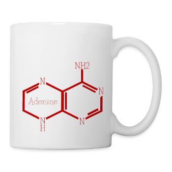 ADENINE - Mug blanc - blanc - Droite
