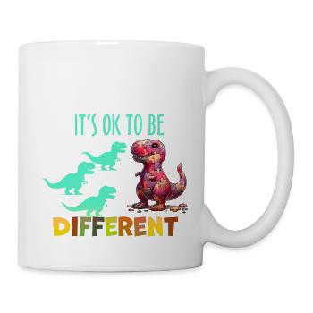 Autismus Superheld Betreuer Puzzle Kinder Geschenk - Tasse - Weiß - Rechts