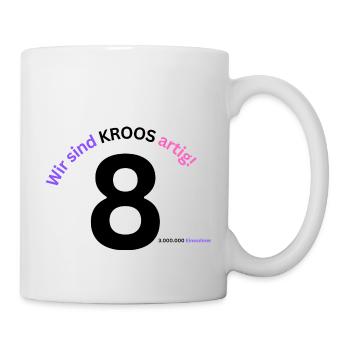 Wir sind KROOSARTIG - Tasse - Weiß - Rechts