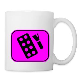 Make Up Cosmetic Icon - Mug - white - Right
