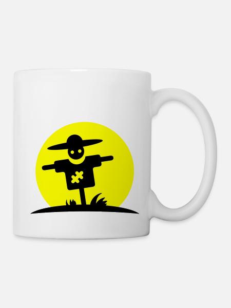 Épouvantail - Mug blanc - blanc
