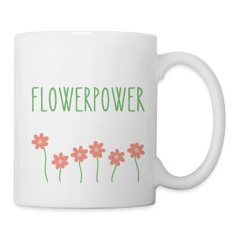 Flower power - Mug - white - Right