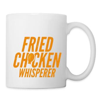Fried Chicken Whisperer Fry Fast Food - Tasse - Weiß - Rechts