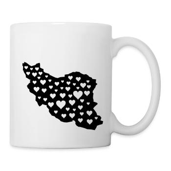 Iran Amour 01 - Mug blanc - blanc - Droite