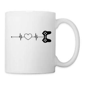 Heartbeat Games - Mug - white - Right