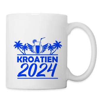 Croatie 2024 - Mug blanc - blanc - Droite