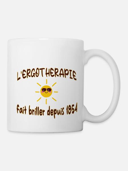 L'ergothérapie fait briller - Mug blanc - blanc