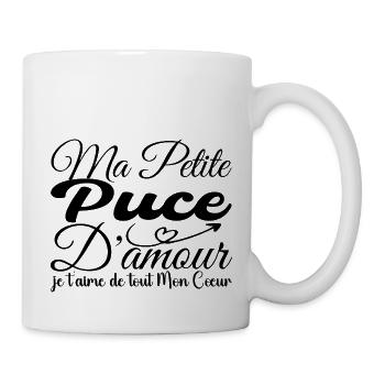 Liebeschip-Geschenk, bester Chip, ich liebe dich - Tasse - Weiß - Rechts