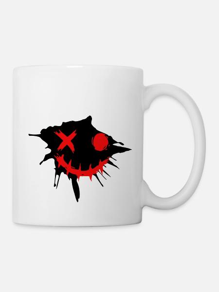 smile - Mug blanc - blanc