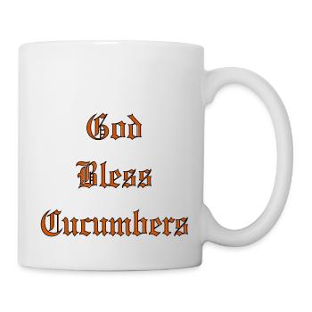GodBlessCucumbers - Mug - white - Right