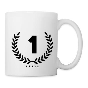 Couronne 1 - Mug blanc - blanc - Droite