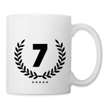 kranz 7 - Tasse - Weiß - Rechts