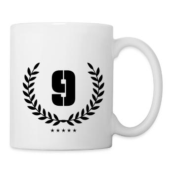 kranz 9 - Tasse - Weiß - Rechts